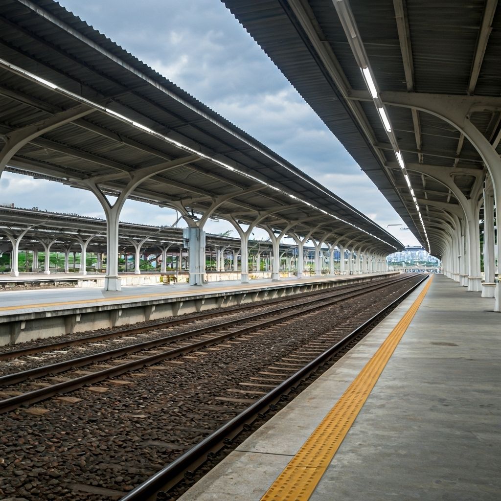 Station Platform Construction